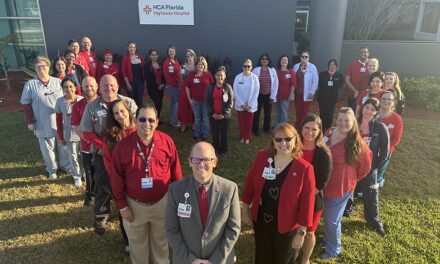 HCA FLORIDA HIGHLANDS HOSPITAL  JOINS NATIONAL WEAR RED DAY  TO RAISE AWARENESS FOR HEART HEALTH