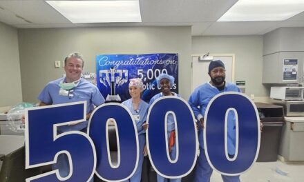 Wellington Regional Medical Center Celebrates 5,000th Robotic Surgery Milestone