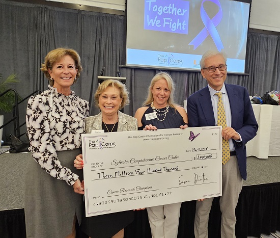 The Pap Corps Champions for Cancer Research Donates $3.4 Million to  Sylvester Comprehensive Cancer Center