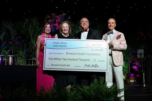 Haller Foundation’s Gift to Broward Health: A Legacy of Service and Vision