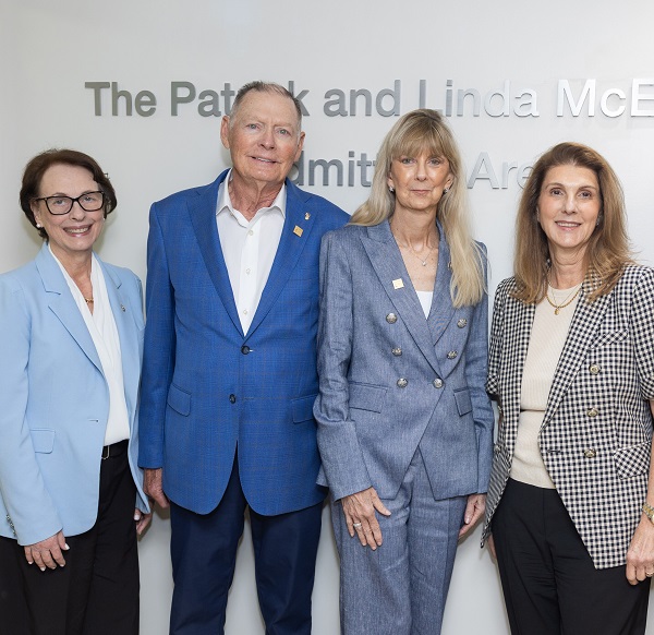 Baptist Health Foundation Unveils Patrick and Linda McEnany Admitting Area at Baptist Health Doctors Hospital