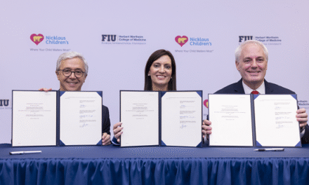 Nicklaus Children’s and Florida International University seal the deal with new partnership
