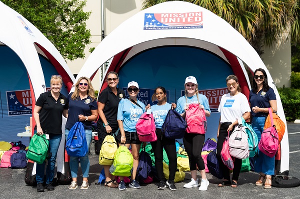 United Way of Broward County’s MISSION UNITED Launches Backpack Broward Drive to Support Children of Military Families