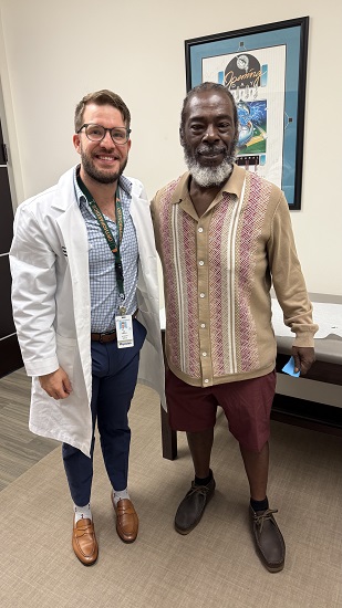 Broward Health Orthopedic Surgeon Gives Fort Lauderdale Resident a Second Chance at Mobility