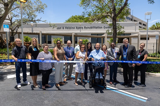 Holy Cross Health Unveils Jon & Helaine Ayers Rehabilitation Center