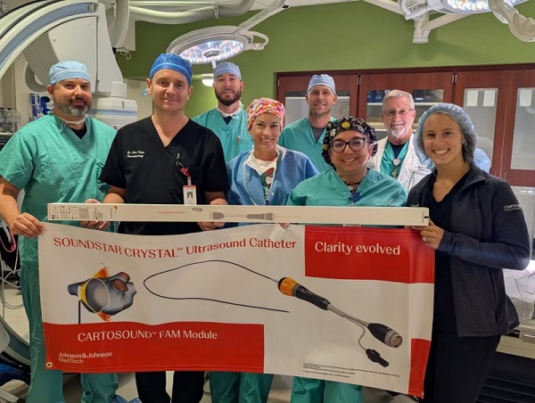 Palm Beach Gardens Medical Center Becomes First in Southeast U.S. to Use SOUNDSTAR CRYSTAL™ Ultrasound Catheter
