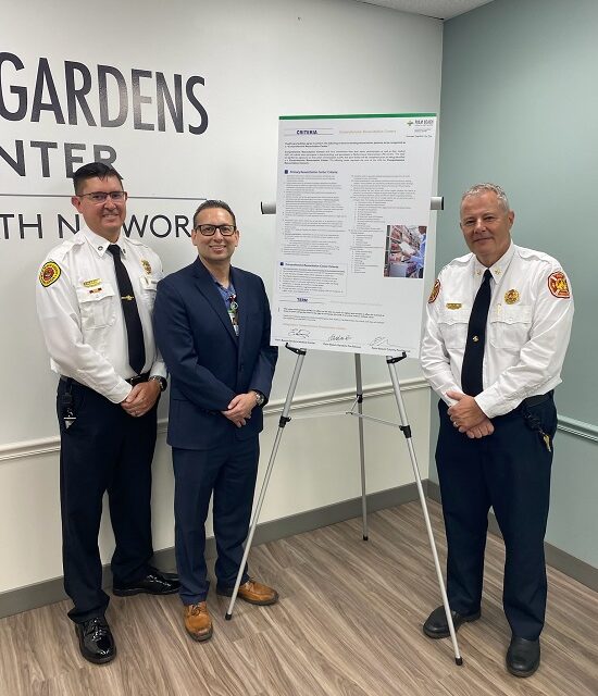 Palm Beach Gardens Medical Center Named Comprehensive Florida Resuscitation Center of Excellence
