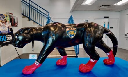 Boys & Girls Clubs of Broward County Unveil Symbolic Panther Sculpture  for Panthers on the Prowl Campaign