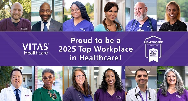 VITAS Healthcare, Leading Hospice Provider, Named a 2025 Top Workplace in Healthcare by Top Workplaces USA