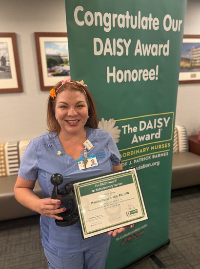Malvina Duncan of Nicklaus Children’s Receives Daisy Nurse Leader Award