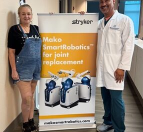 Coconut Creek Resident Finds Relief with  Broward Health Imperial Point’s  New Mako Robotic System
