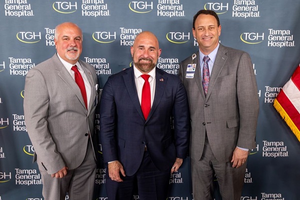 Tampa General Hospital Celebrates American Veterans With Special Visit From Lieutenant Governor Jay Collins, Decorated Army Special Forces Combat Veteran and Green Beret