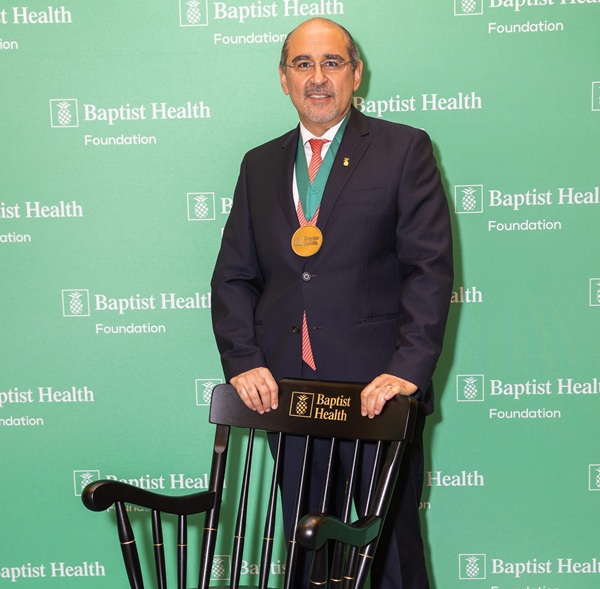 Samer D. Tabbal, M.D. Installed as Endowed Chair at Baptist Health Miami Neuroscience Institute