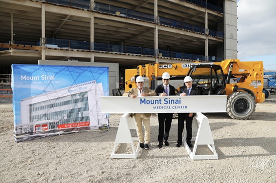 Mount Sinai Medical Center Celebrates Topping Out of New Westchester Freestanding Emergency Center