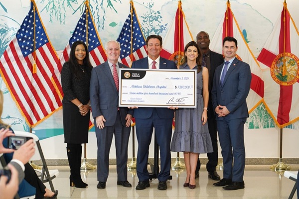 Nicklaus Children’s Hospital Receives $7.5 Million State Budget Appropriation to Advance Pediatric Cancer Research
