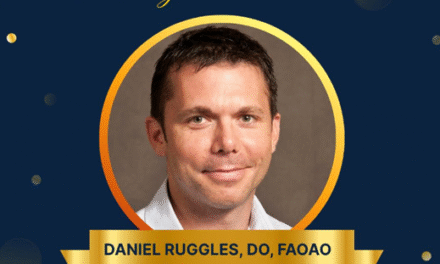 Dr. Daniel Ruggles, Nicklaus Children’s Orthopedic Surgeon, Receives AOAO Humanitarian Award