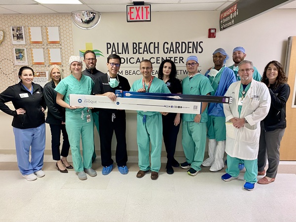 Palm Beach Gardens Medical Center Completes First EVOQUE™ Tricuspid Valve Replacement in Northern Palm Beach County
