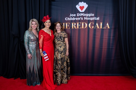 Joe DiMaggio Children’s Hospital Foundation Red Gala a Tremendous Success