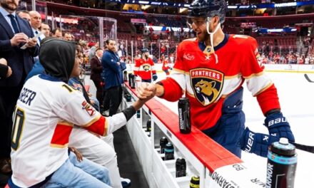 AutoNation and Florida Panthers Deliver Hope to Pediatric Cancer Patients  at Joe DiMaggio Children’s Hospital