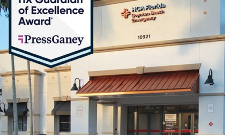 HCA Florida Boynton Beach Emergency receives  2025 Press Ganey Human Experience Guardian of Excellence Award®