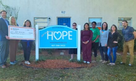 Oviedo Medical Center announces HCA Healthcare Foundation’s $25,000 grant to HOPE Helps