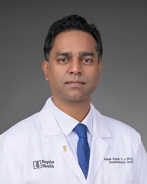 Cardiology Profiles – Baptist Health Heart & Vascular Care – Ashok Kumar C J, MD