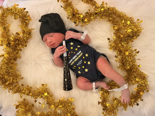 HCA Florida Lawnwood Hospital Welcomes One of Its First Babies of the New Year