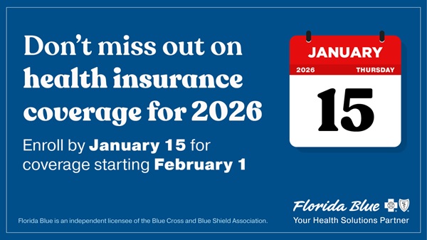 Last Chance to Get Health Insurance for 2026 – Florida Blue