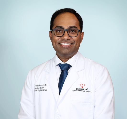 Cardiology Profiles – Memorial Division of Cardiac Imaging – Vamsi Pavuluri, MD