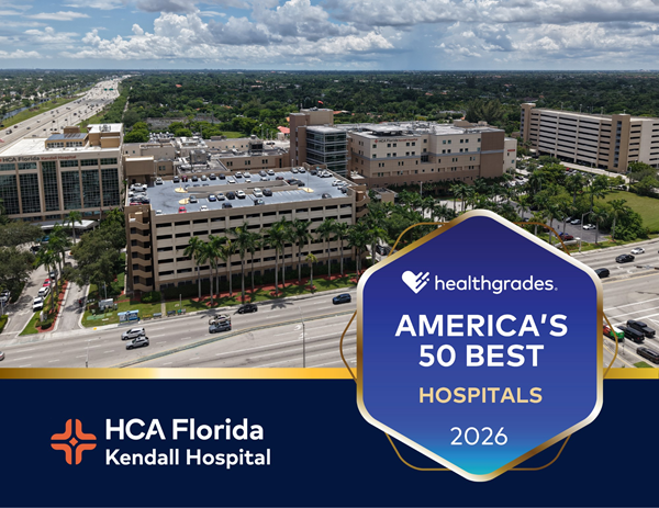 HCA Florida Kendall Hospital Named One of America’s 50 Best Hospitals® for 2026