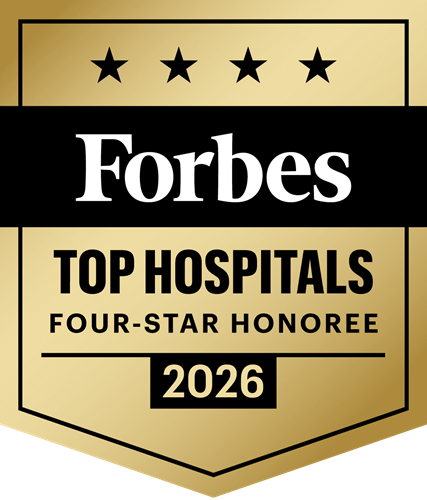 Jupiter Medical Center Named Forbes Top Hospital 4-Star Honoree
