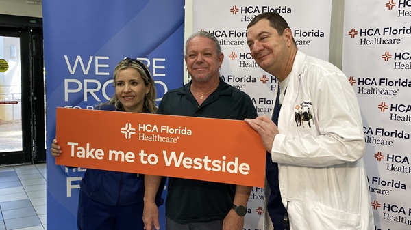 From Highway to Cath Lab in Minutes: Swift Action Saves Life at HCA Florida Westside Hospital