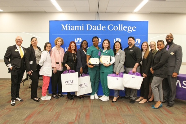 VITAS® Healthcare and Miami Dade College Name Spring LPN Scholarship Recipients