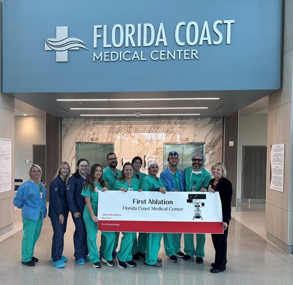 Florida Coast Medical Center Performs First Electrophysiology Ablation Using Advanced CARTO® with NGEN Technology