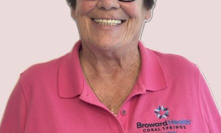 Salute to Volunteers – Broward Health Coral Springs – Gloria Rzyczycki