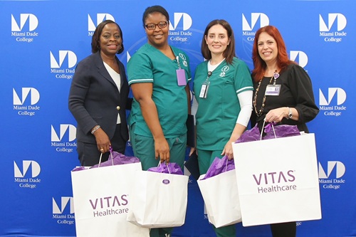 VITAS® Healthcare and Miami Dade College Name Spring LPN Scholarship Recipients