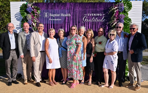 Baptist Health Foundation’s An Evening of Gratitude Celebrates Major Donors to Baptist Health Fishermen’s Community Hospital