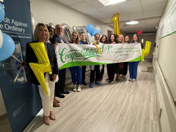 Delray Medical Center First Hospital in Palm Beach County to Complete Procedure Using New Pulsed Field Ablation to Treat AFib