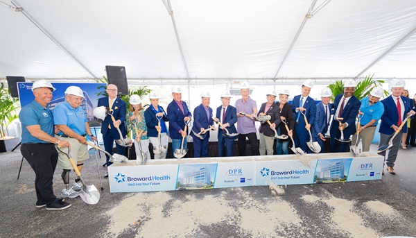 BROWARD HEALTH BREAKS GROUND ON NEW  MEDICAL OFFICE BUILDING AT BROWARD HEALTH NORTH