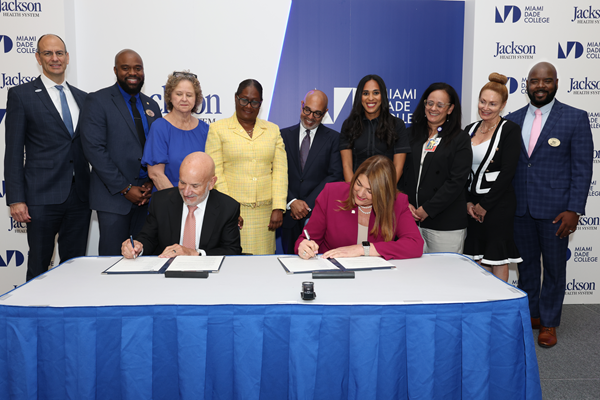 Miami Dade College and Jackson Health System Announce Plans to Launch Health Science Charter High School