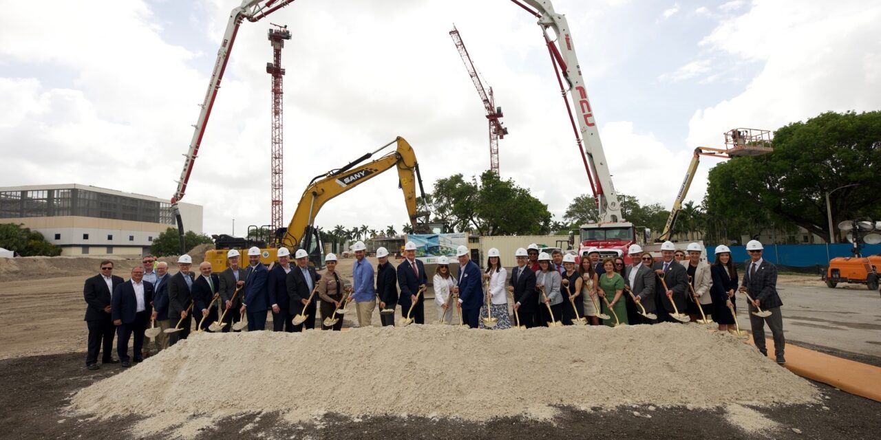 FIU and Baptist Health break ground on new academic medical center
