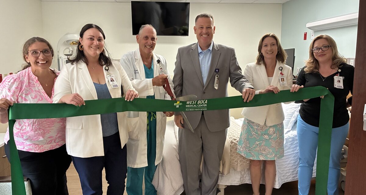 West Boca Medical Center Completes $2.3 Million Labor and Delivery Expansion and Renovation
