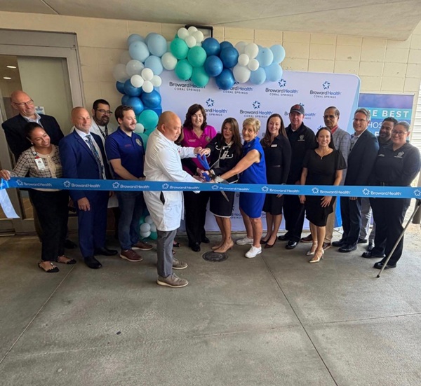 BROWARD HEALTH CORAL SPRINGS ENHANCES EMERGENCY CARE WITH NEW EMS BREAKROOM AND ADVANCED CT SCANNER