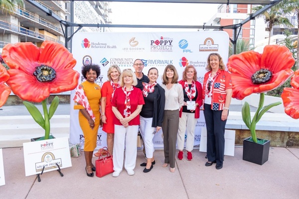 HENDERSON BEHAVIORAL HEALTH LAUNCHES THE POPPY PROJECT PUBLIC ART INITIATIVE TO HONOR VETERANS AND SUPPORT MENTAL HEALTH SERVICES