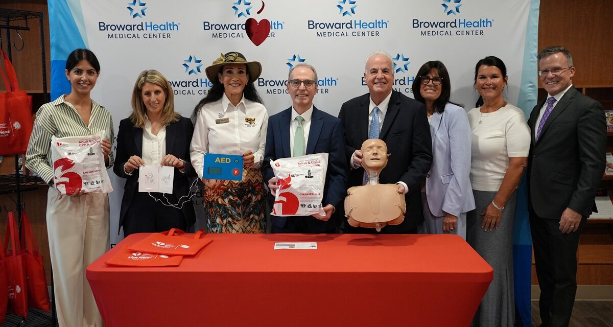 Broward Health Celebrates Donation from Rick Case Automotive Group  President and CEO Rita Case