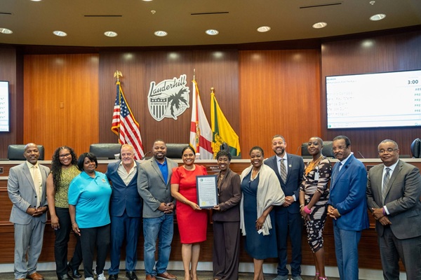 BROWARD HEALTH RECOGNIZED BY BROWARD COUNTY AND      CITY OF LAUDERHILL FOR MATERNAL MENTAL HEALTH AND COMMUNITY WELLNESS INITIATIVES