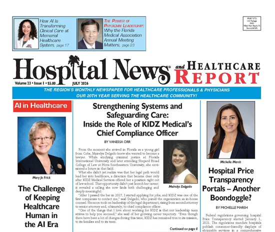 South Florida Hospital News July 2026