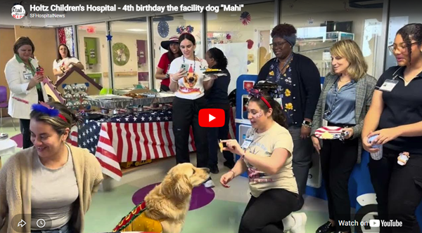 Mahi’s 4th Birthday Celebration at Holtz Children’s Hospital