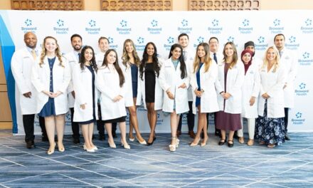 BROWARD HEALTH WELCOMED THE LARGEST GRADUATE MEDICAL EDUCATION  CLASS IN HEALTH SYSTEM HISTORY DURING ANNUAL WHITE COAT CEREMONY