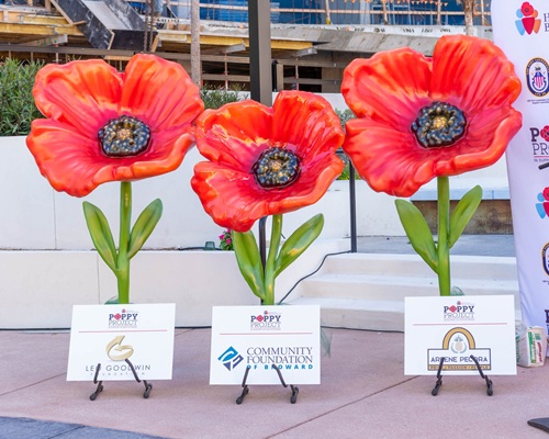 GALLERIA FORT LAUDERDALE TO PRESENT THE POPPY PROJECT POP-UP LIVING GARDEN  TO SUPPORT HENDERSON BEHAVIORAL HEALTH’S VETERAN SERVICES SEPTEMBER 10 – NOVEMBER 10